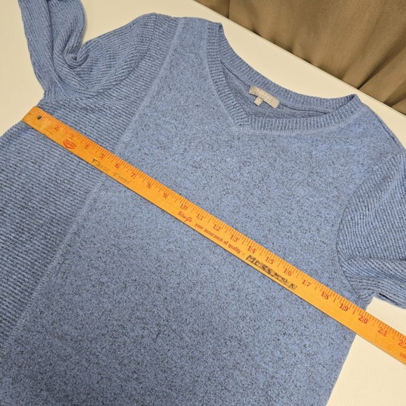 Habitat Clothes To Live In‎ Womens Medium Blue Long Sleeve Tunic Stretch Soft - Picture 8 of 11